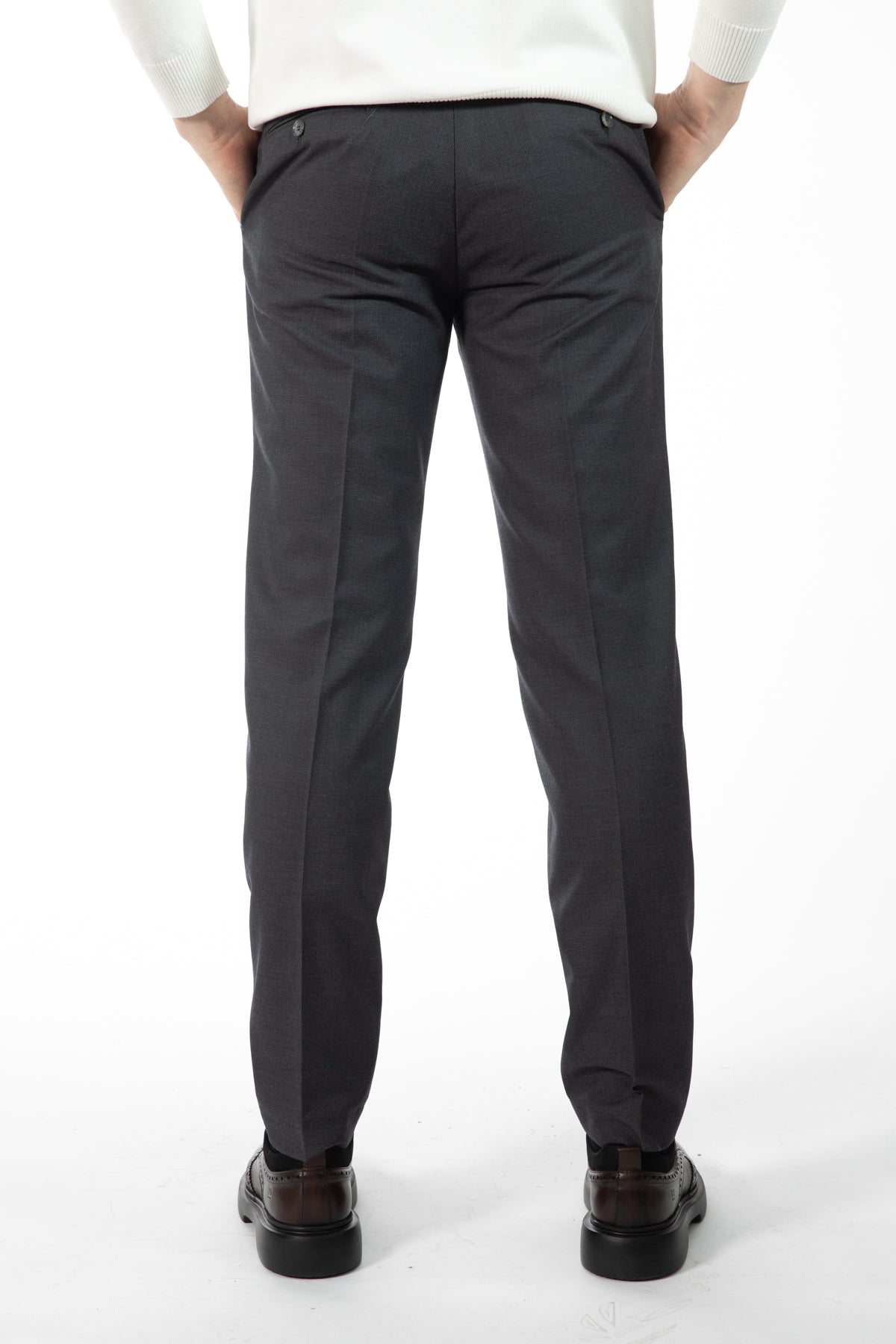 PANTALONI SLIM FIT D'S DAMAT - Gri