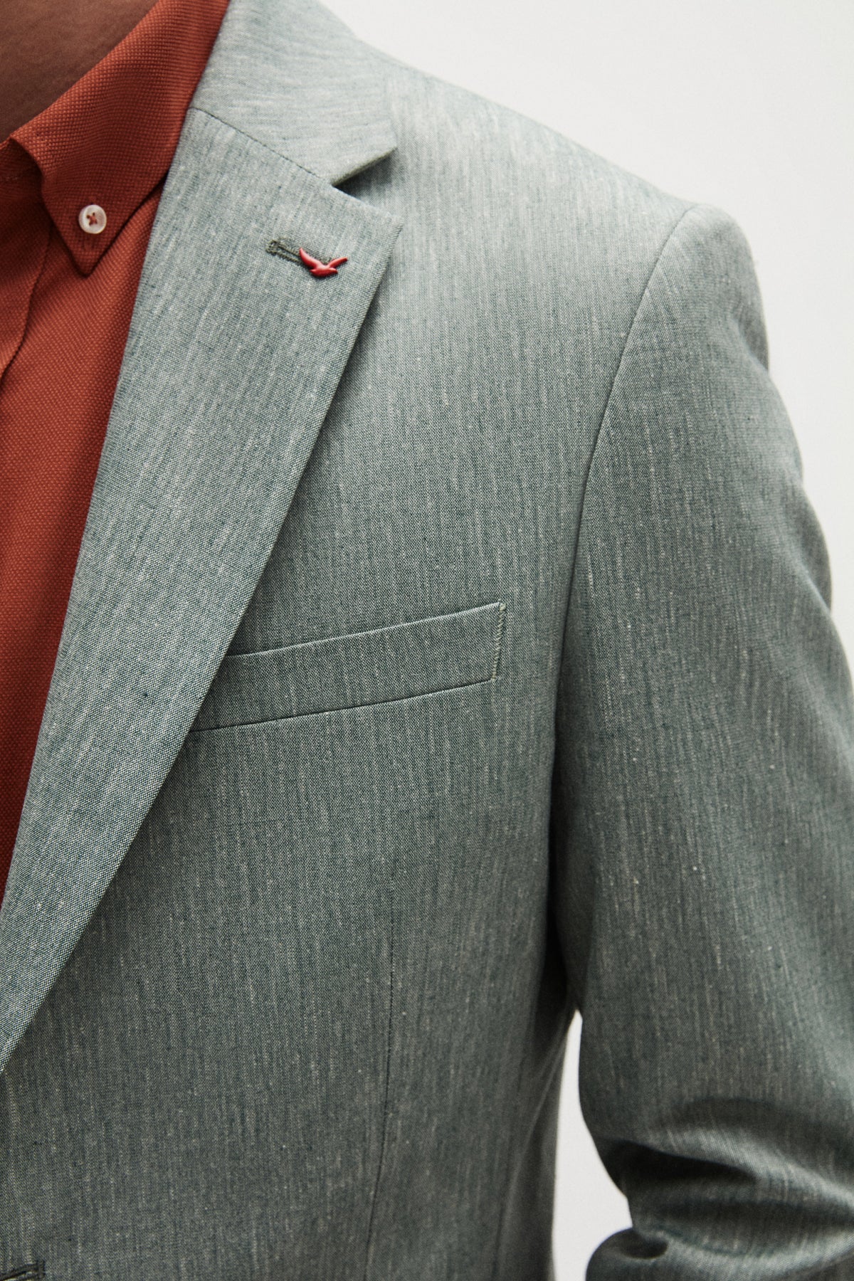 SACOU SLIM FIT D'S DAMAT - Verde