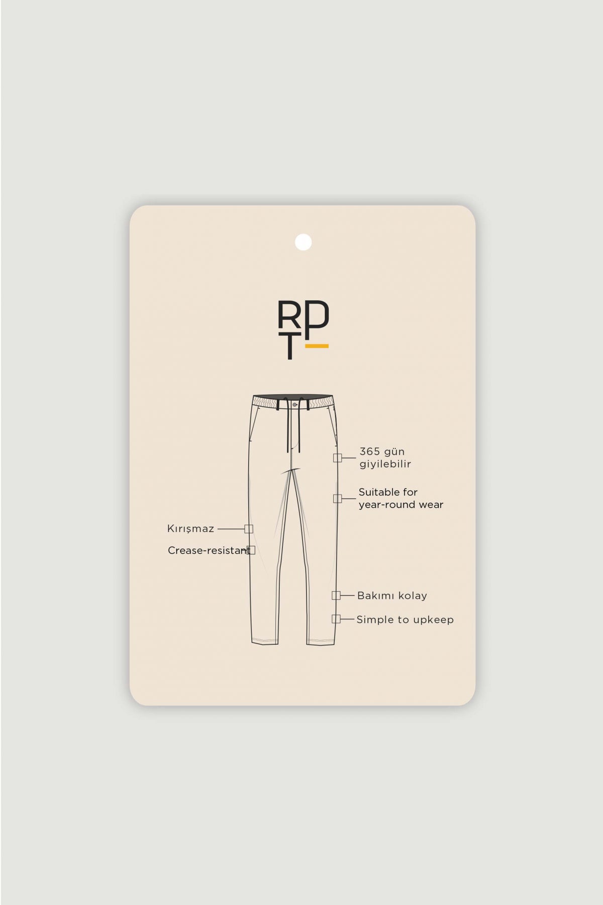 PANTALONI CASUAL SLIM FIT D'S DAMAT - Verde