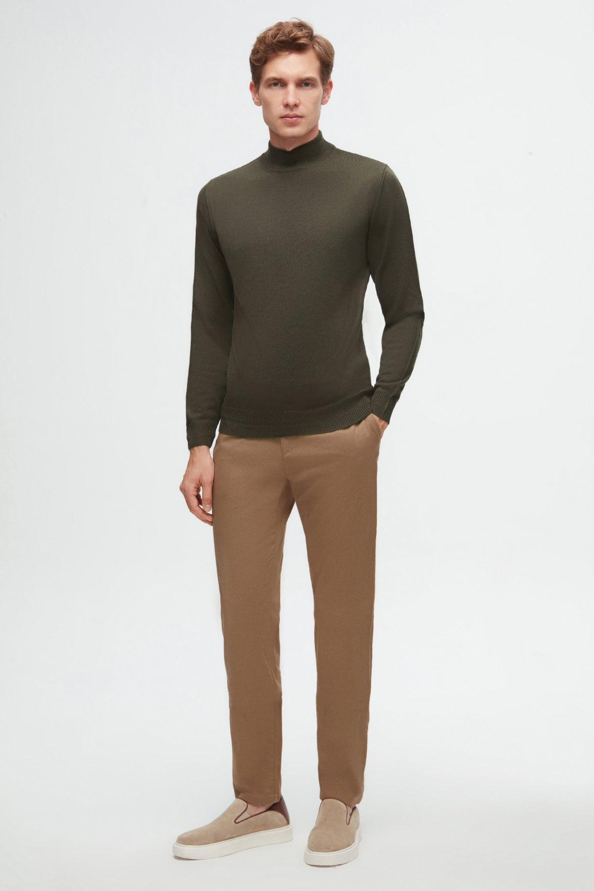 MALETA REGULAR FIT D'S DAMAT - Kaki