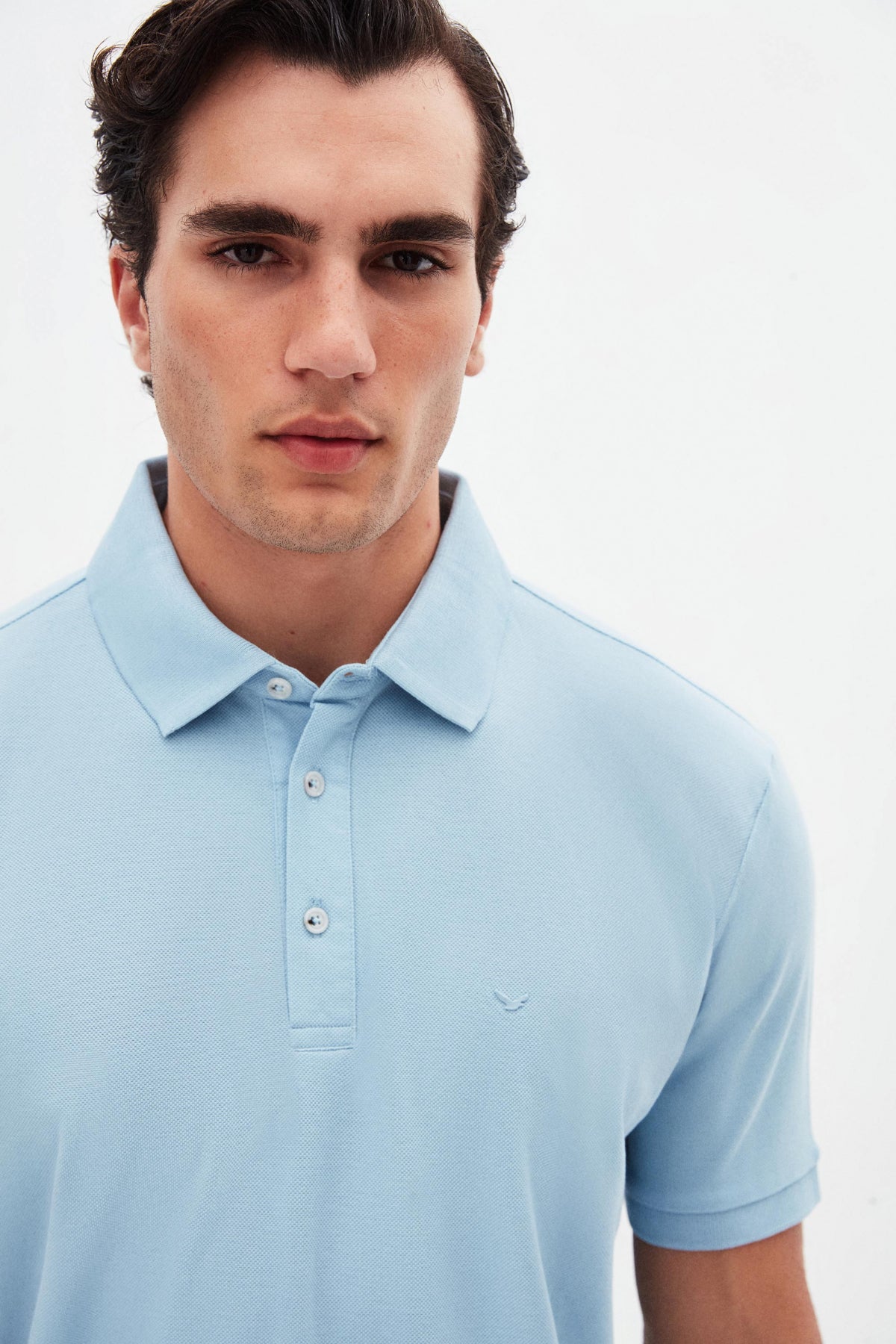 TRICOU REGULAR FIT D'S DAMAT - Bleu