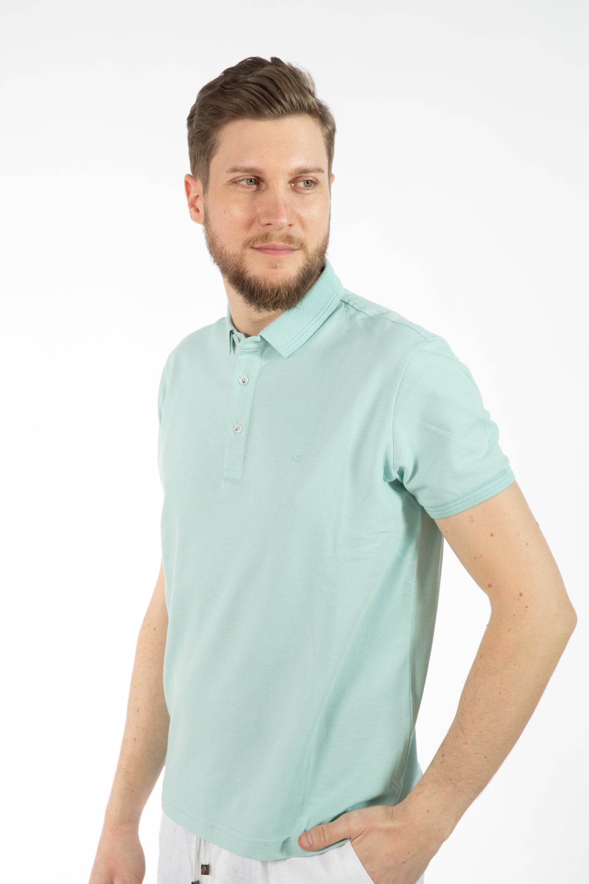 TRICOU REGULAR FIT D'S DAMAT - Turcoaz