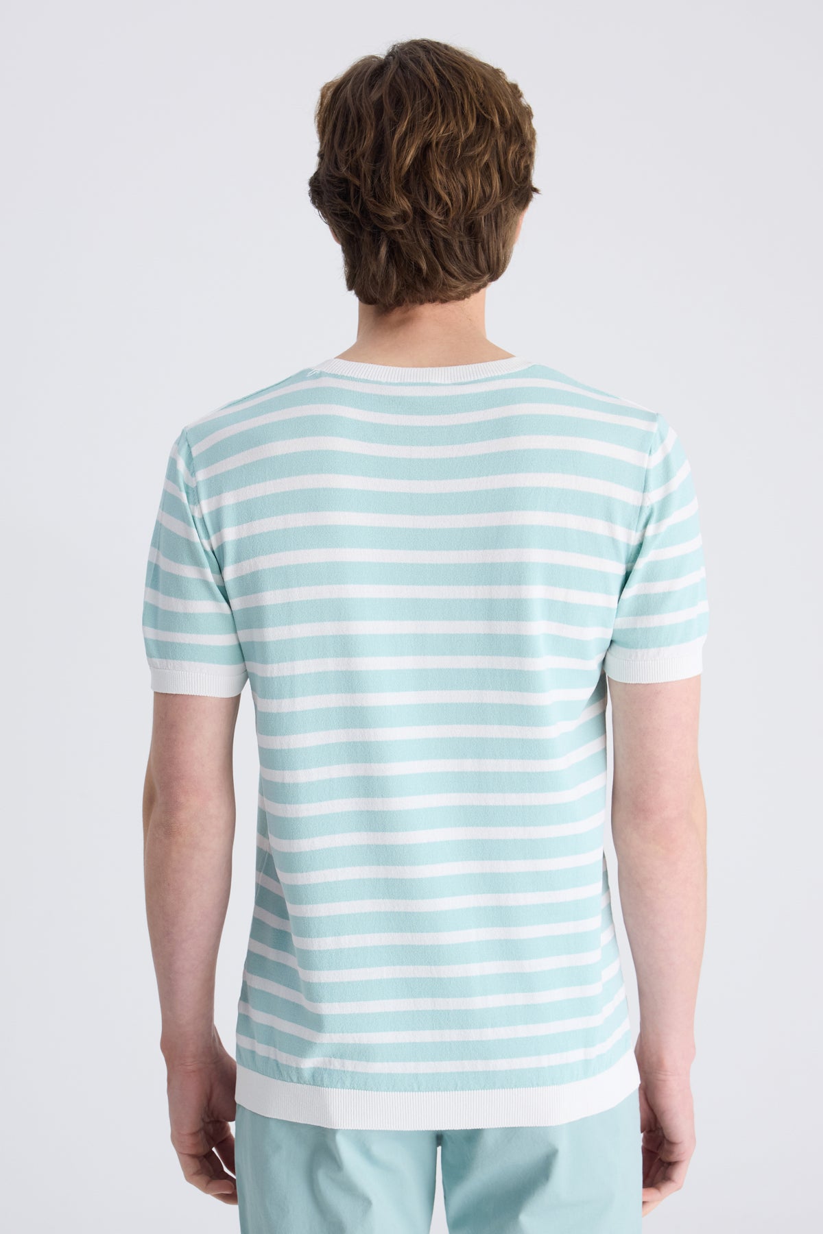TRICOU SLIM FIT D'S DAMAT - Turcoaz