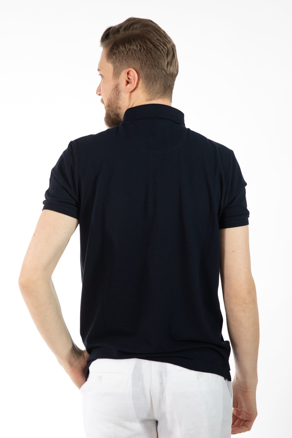 TRICOU REGULAR FIT D'S DAMAT - Bleumarin