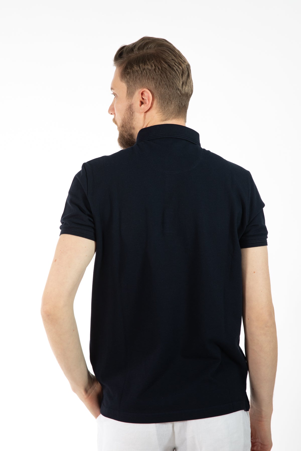 TRICOU REGULAR FIT D'S DAMAT - Bleumarin