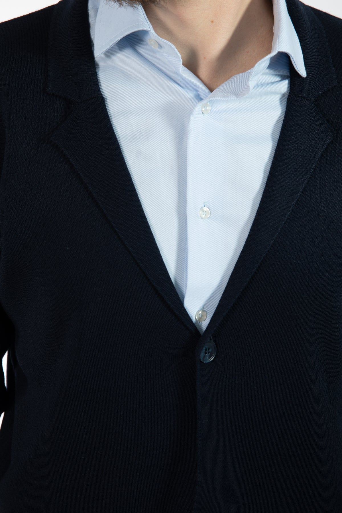 PULOVER REGULAR FIT D'S DAMAT - Bleumarin