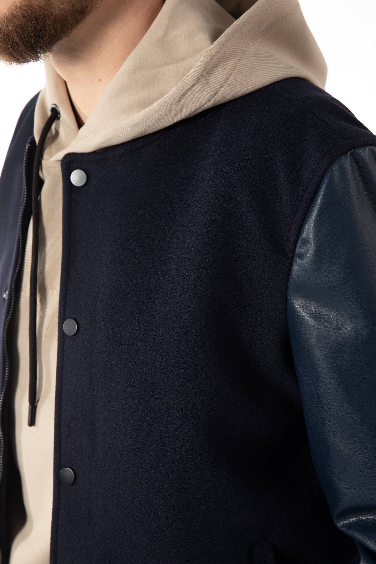 GEACA REGULAR FIT D'S DAMAT - Bleumarin
