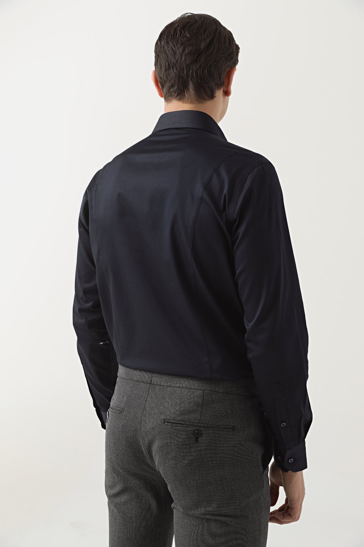 CAMASA D'S DAMAT SLIM FIT - Bleumarin