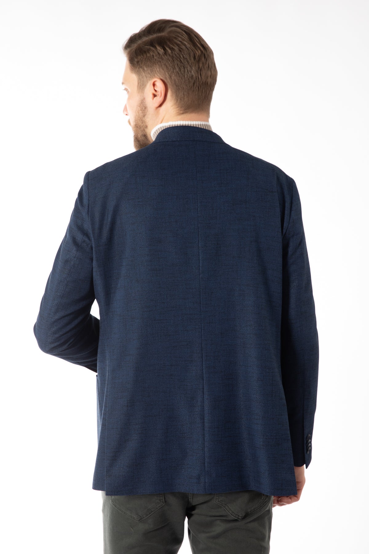 SACOU REGULAR FIT D'S DAMAT - Bleumarin