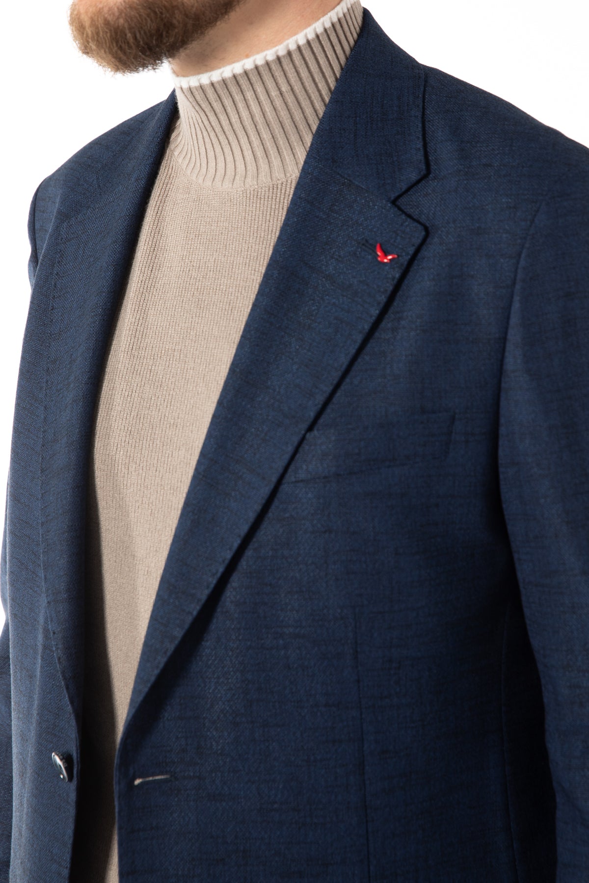 SACOU REGULAR FIT D'S DAMAT - Bleumarin