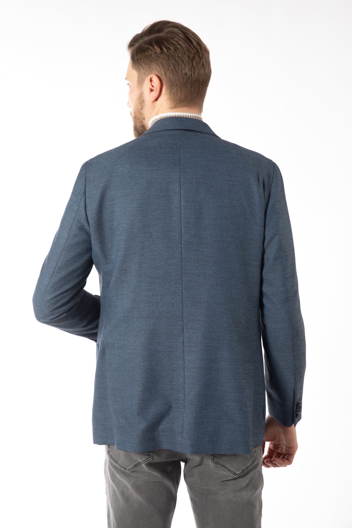SACOU REGULAR FIT D'S DAMAT - Bleumarin