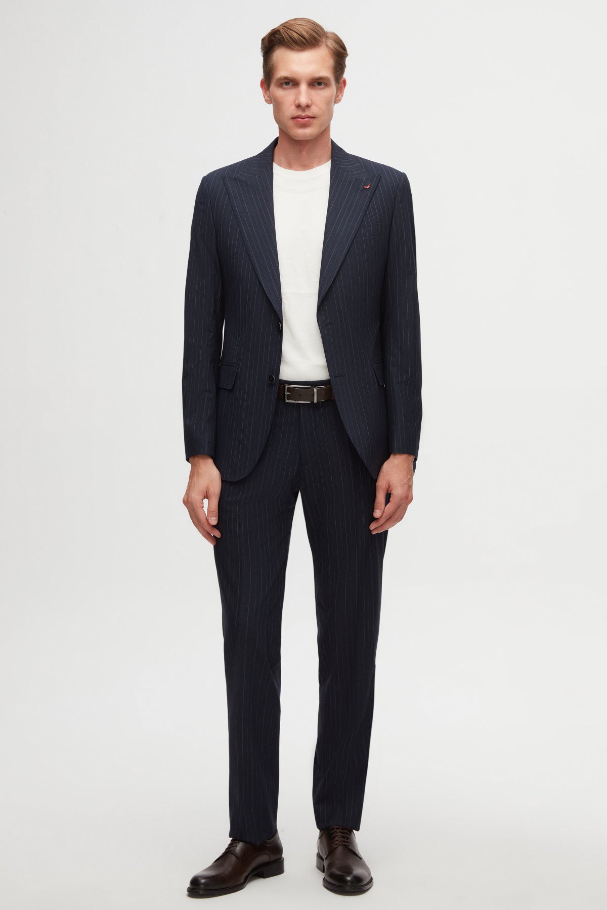 COSTUM D'S DAMAT SLIM FIT - Bleumarin
