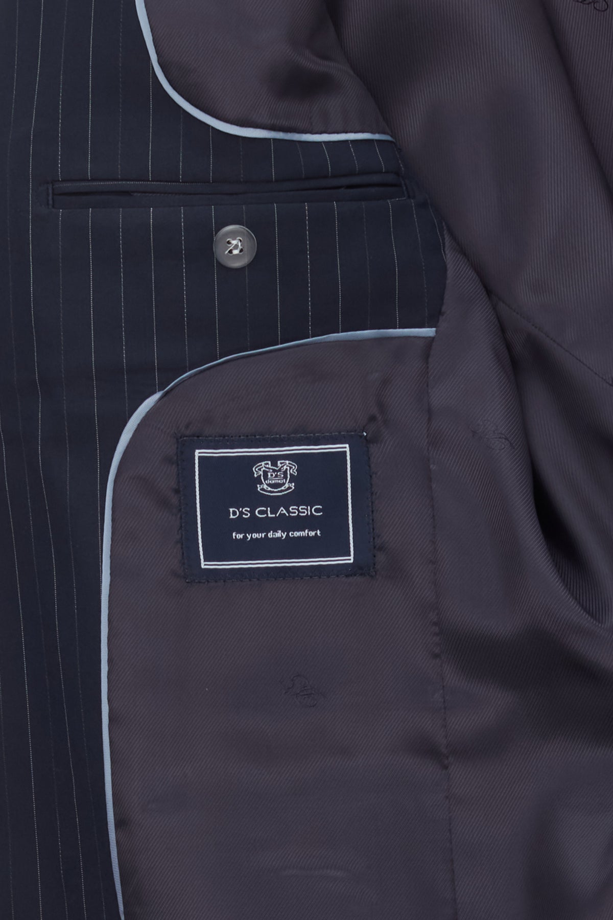 COSTUM D'S DAMAT SLIM FIT - Bleumarin