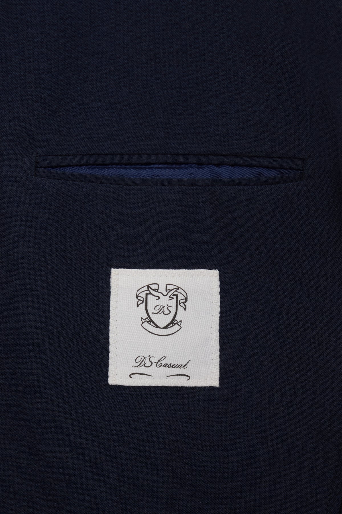 SACOU REGULAR FIT D'S DAMAT - Bleumarin