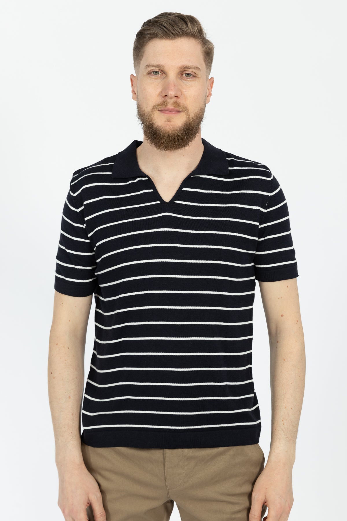 TRICOU REGULAR FIT D'S DAMAT - Bleumarin