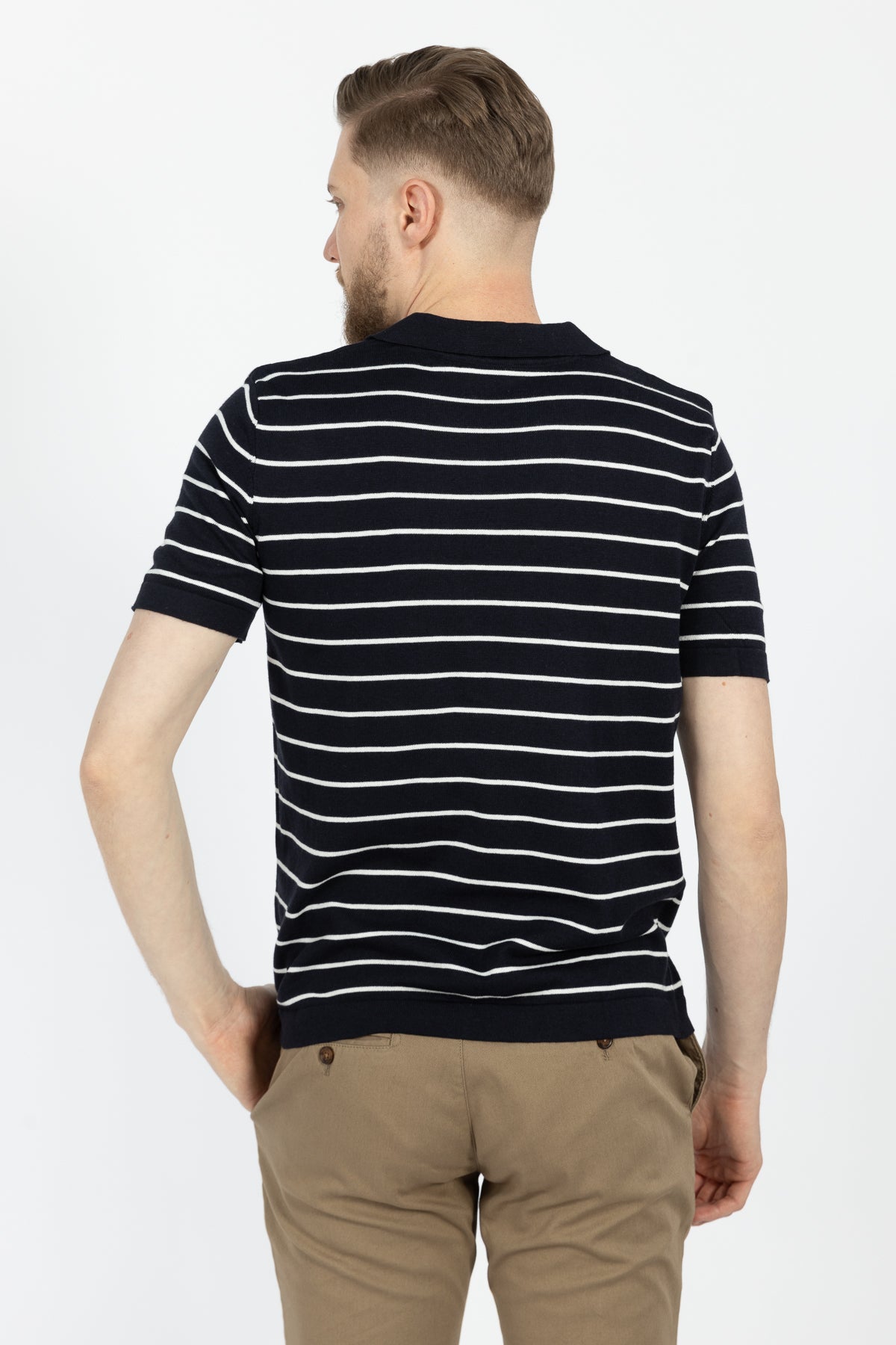 TRICOU REGULAR FIT D'S DAMAT - Bleumarin