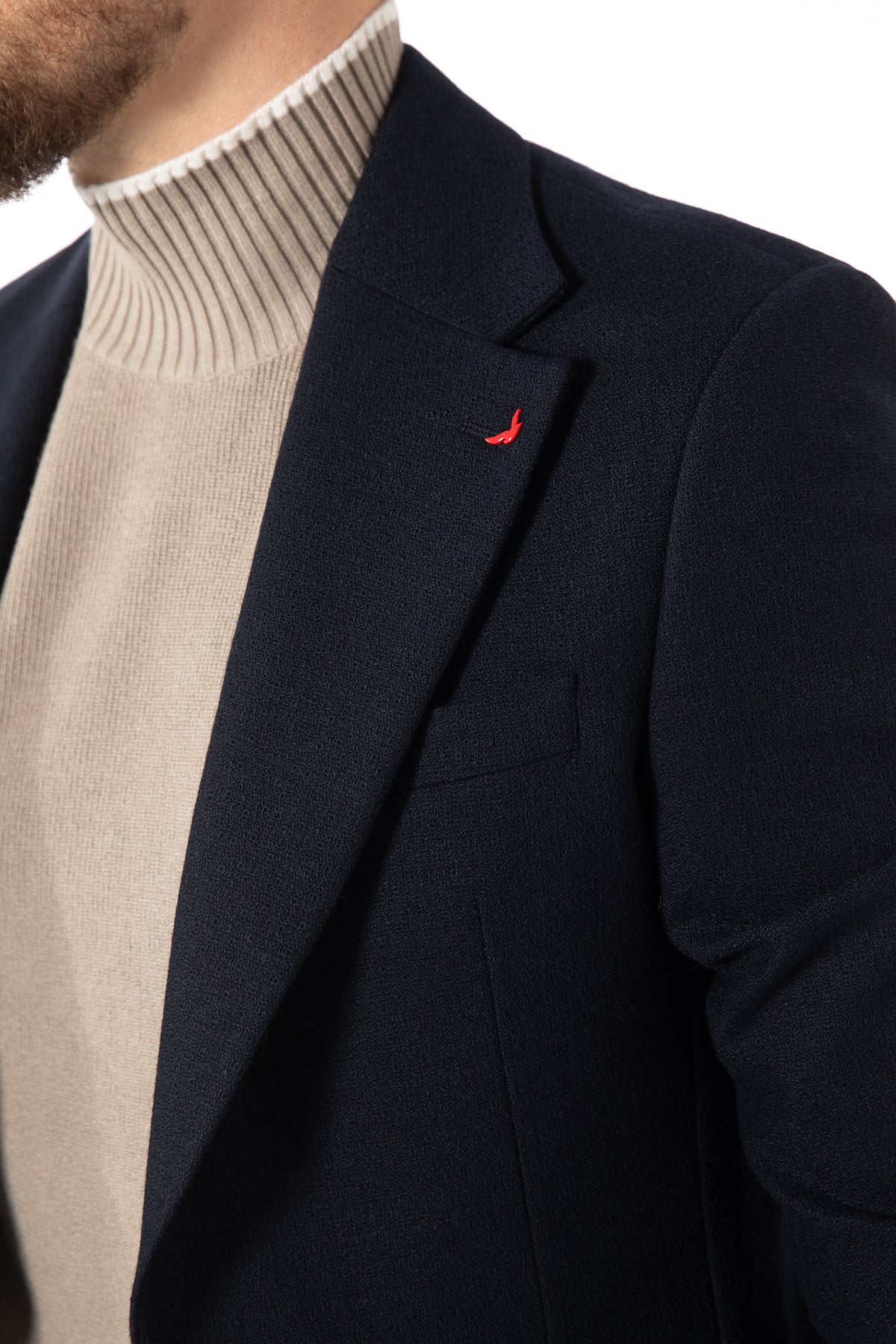 SACOU SLIM FIT D'S DAMAT - Bleumarin
