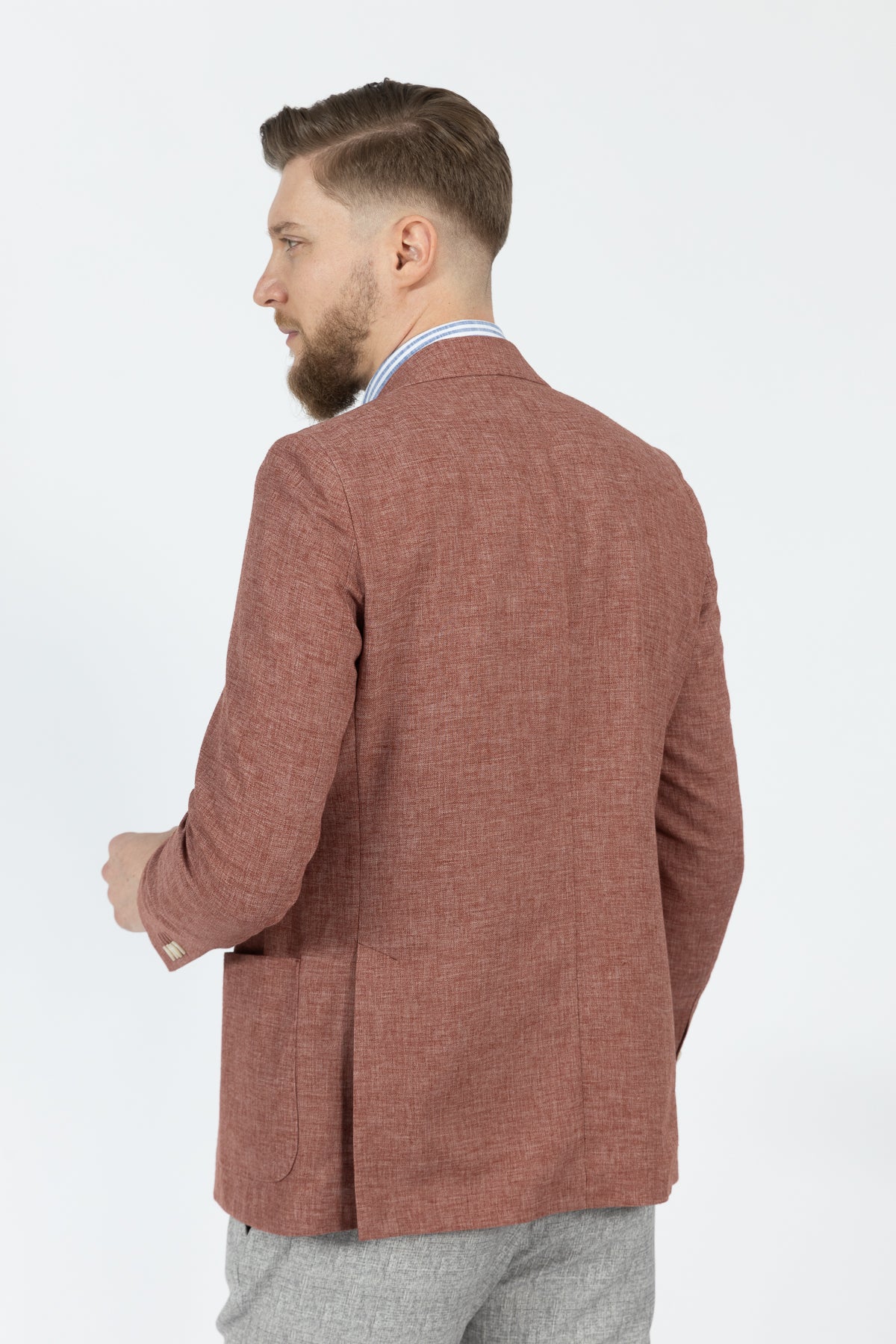 SACOU REGULAR D'S DAMAT - Cărămiziu