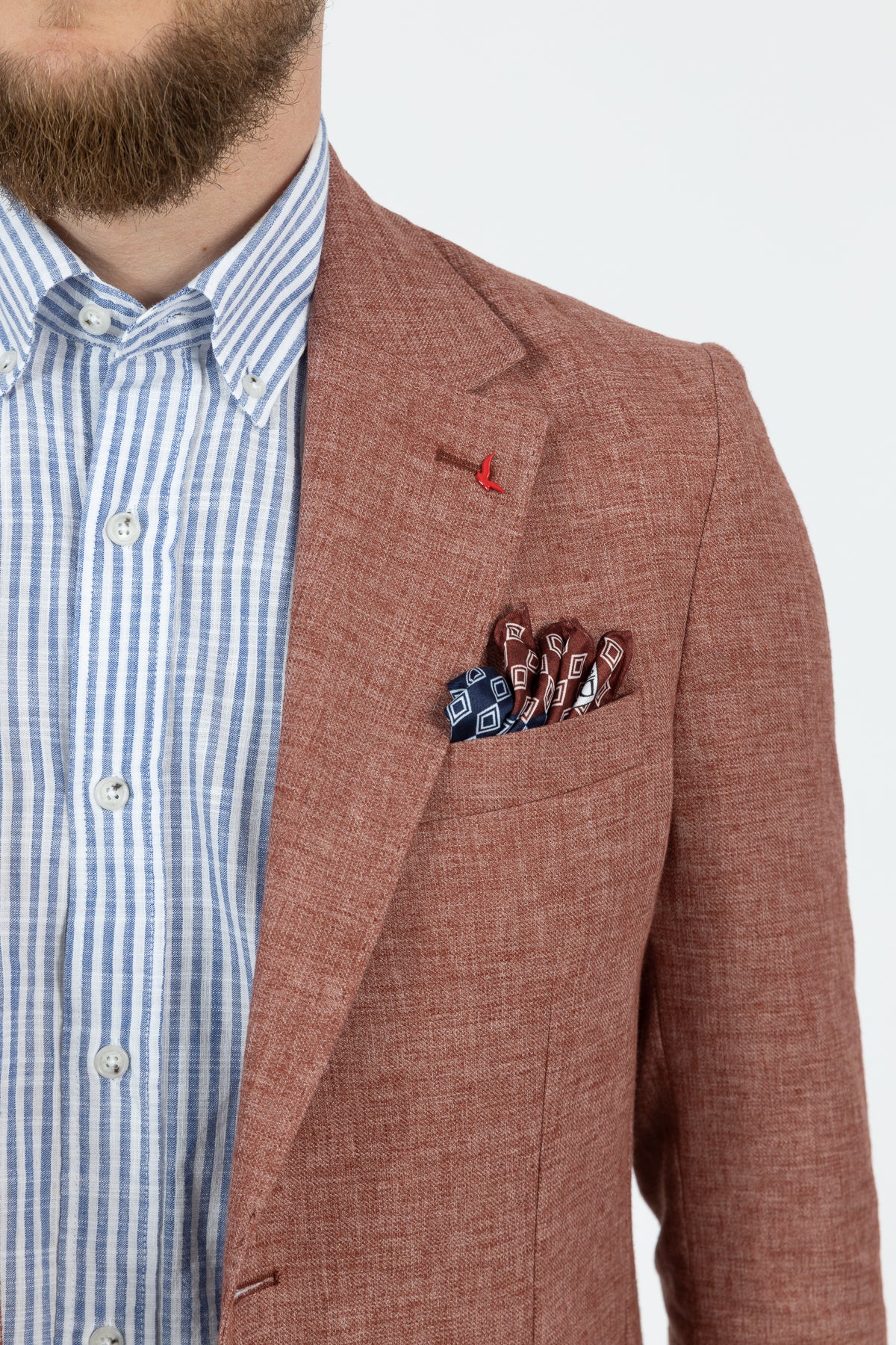 SACOU REGULAR D'S DAMAT - Cărămiziu