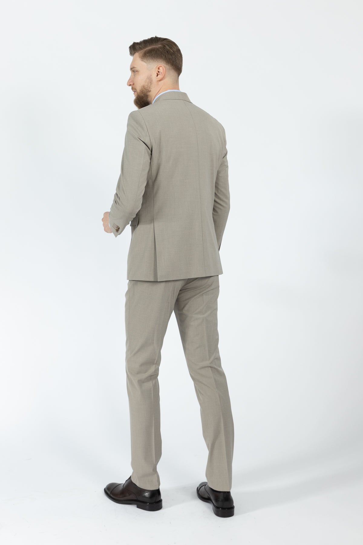 COSTUM REGULAR FIT D'S DAMAT - Bej