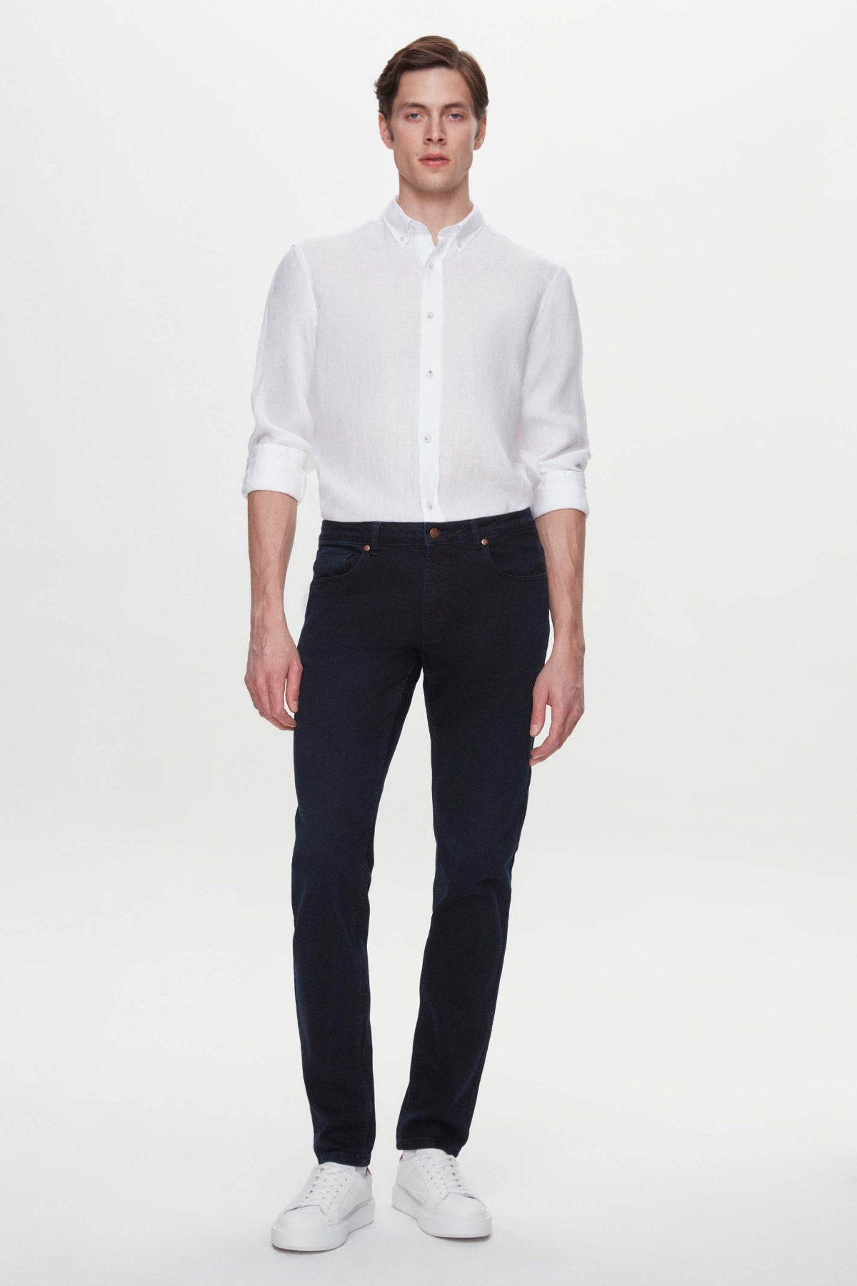 CAMASA REGULAR FIT D'S DAMAT - Alb