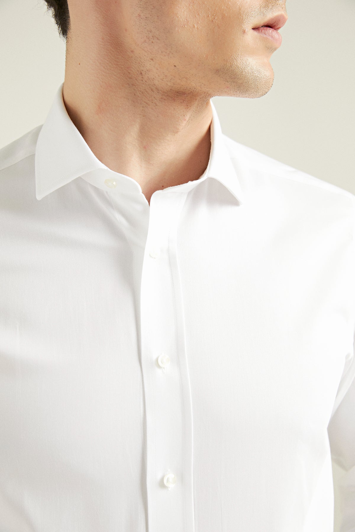 CAMASA D'S DAMAT REGULAR FIT - Alb