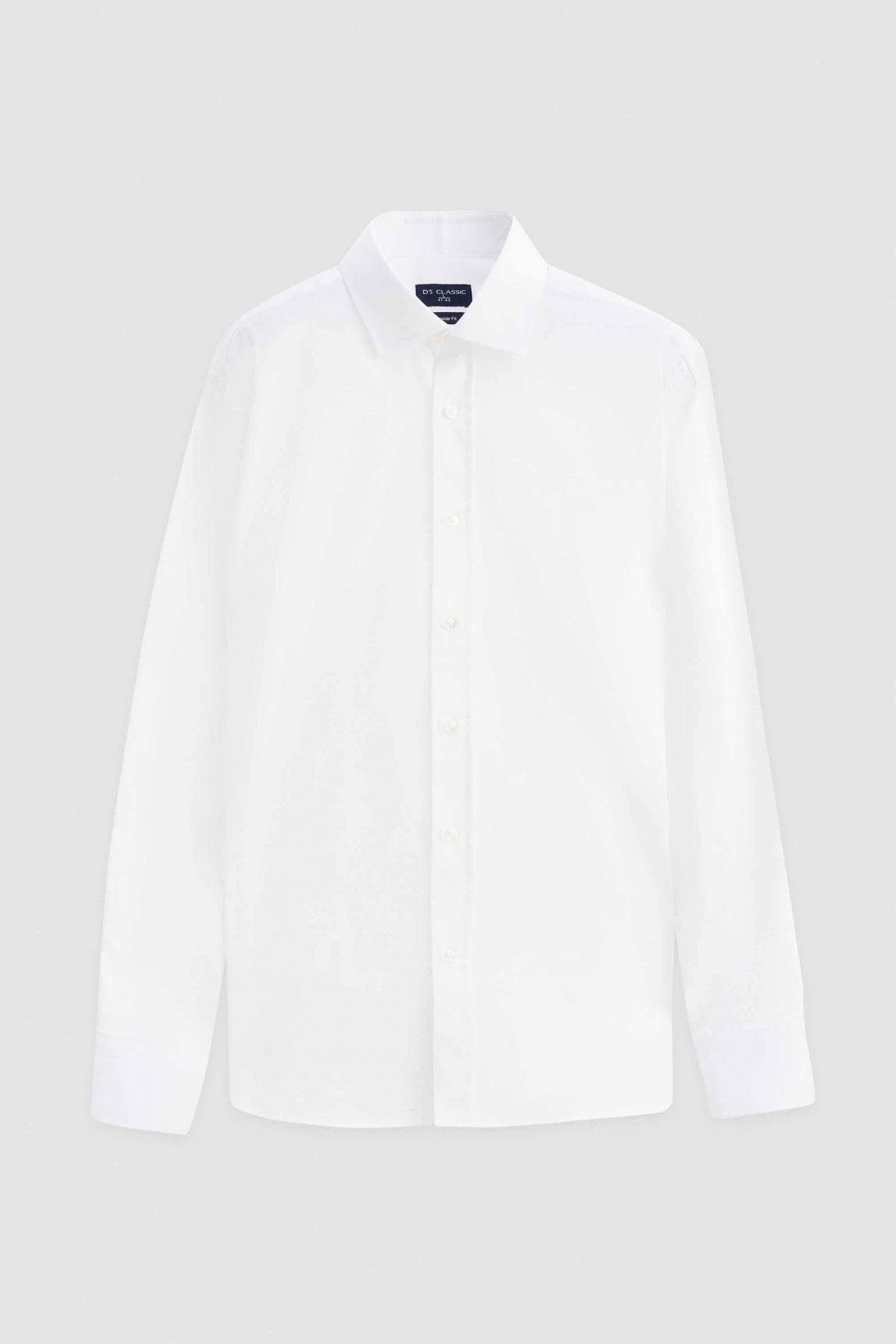 CAMASA D'S DAMAT REGULAR FIT - Alb