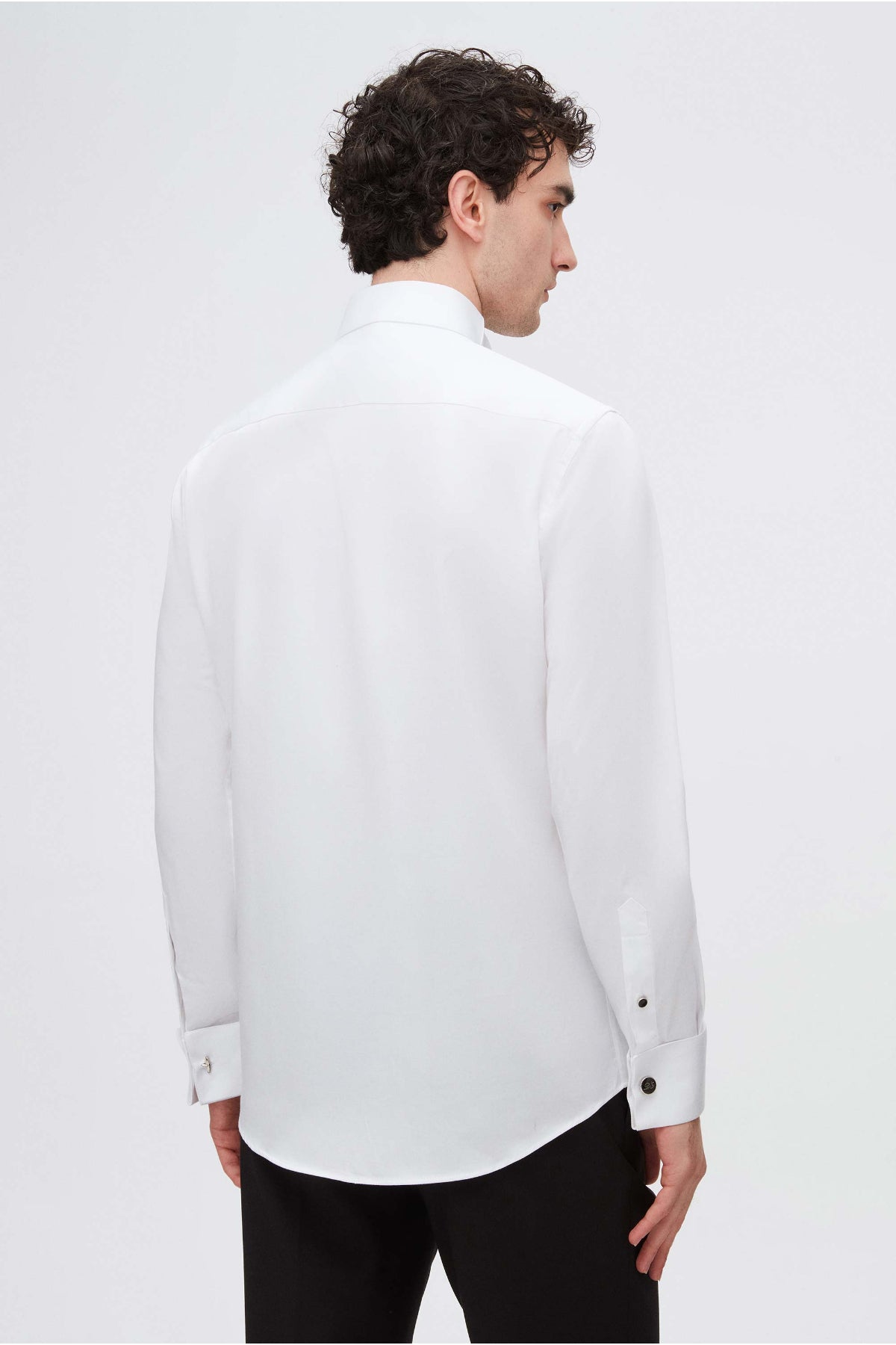 CAMASA CEREMONIE SLIM FIT D'S DAMAT - Alb