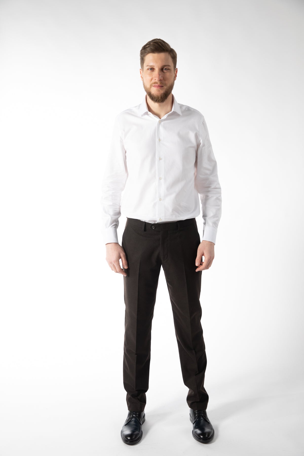 CAMASA REGULAR FIT D'S DAMAT - Alb