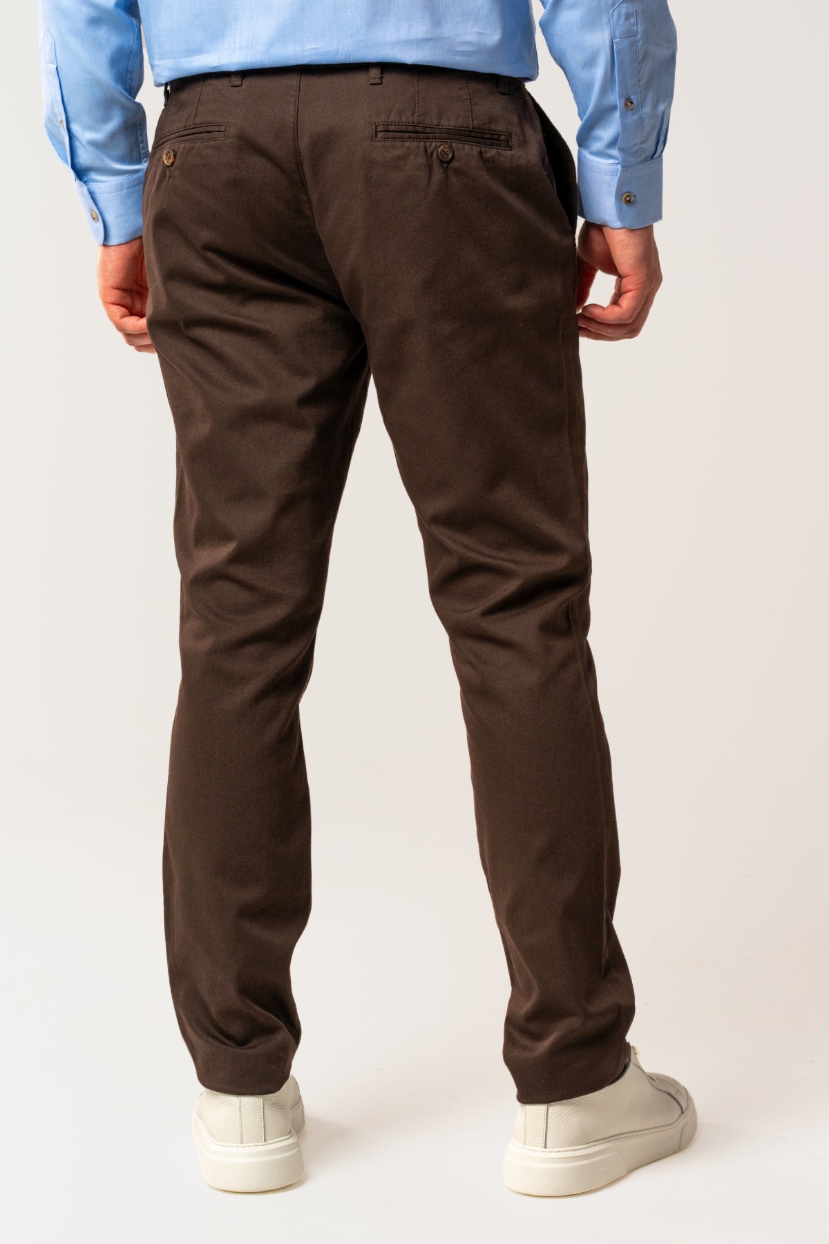 PANTALONI CHINO SLIM FIT TWN - Maro