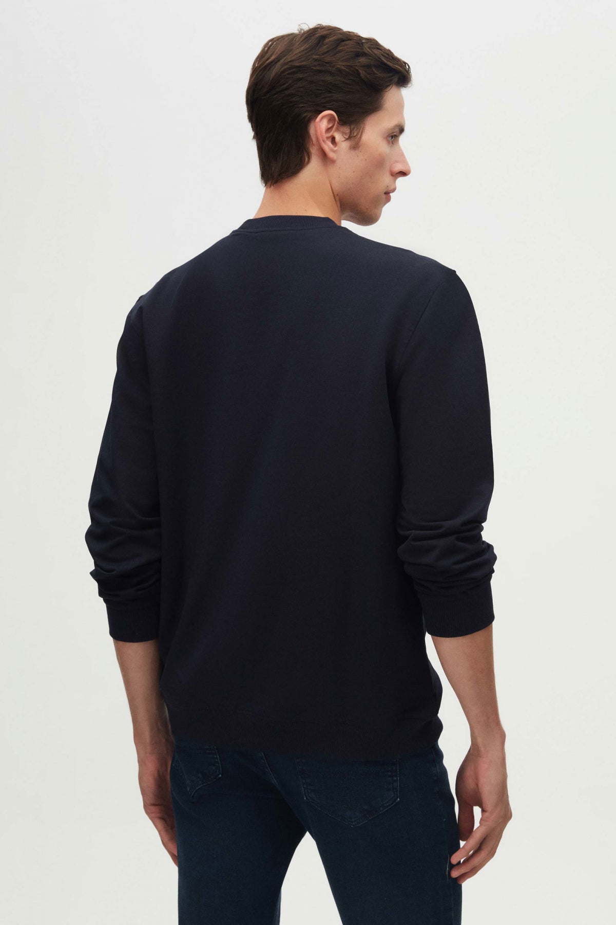 HANORAC RELAXED FIT TWN - Bleumarin