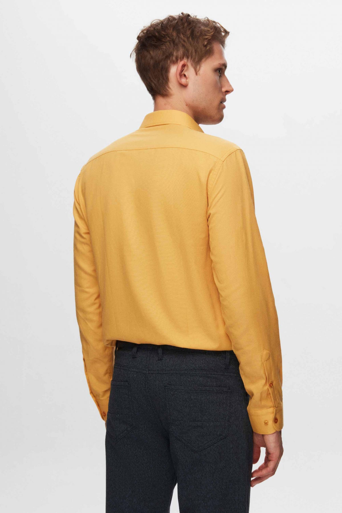 CAMASA SLIM FIT TWN - Muștar