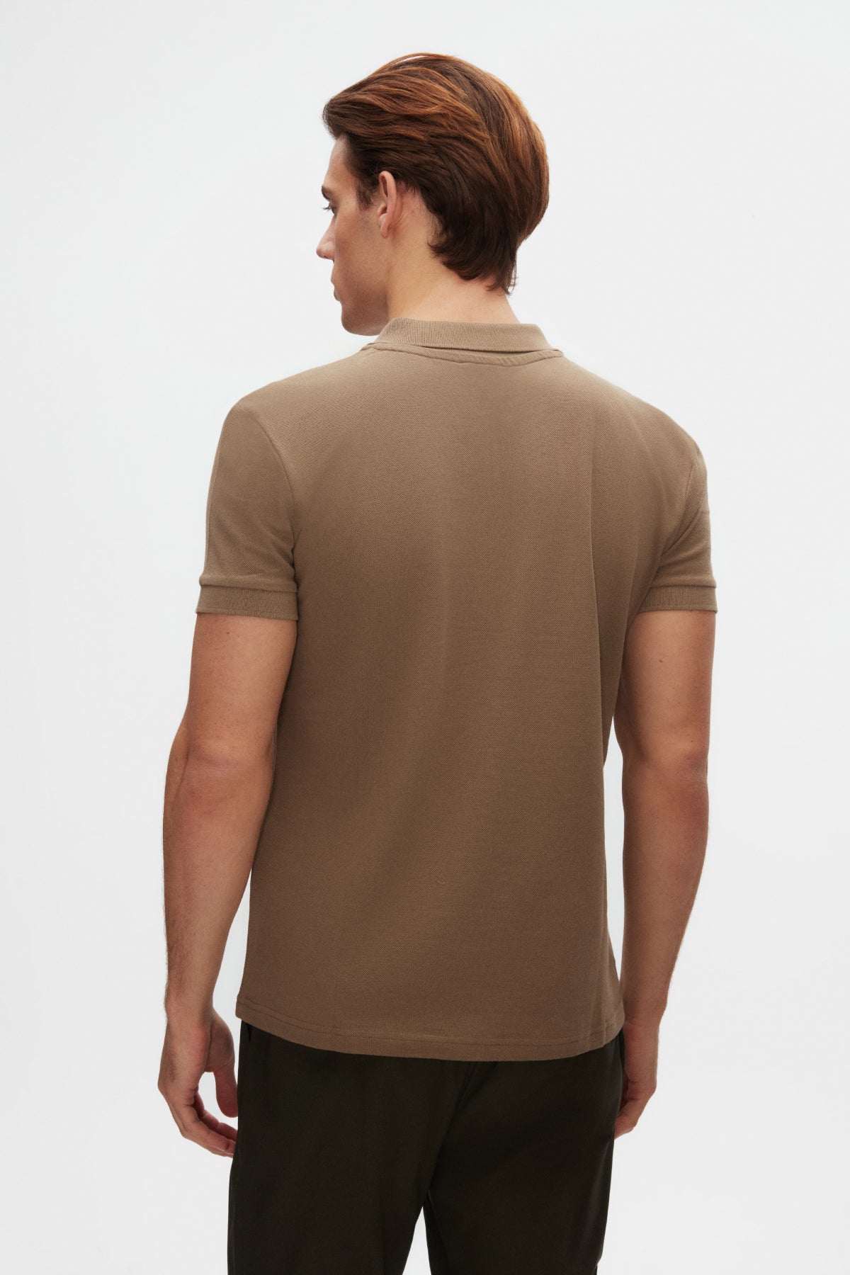 TRICOU TWN SLIM FIT - Bej