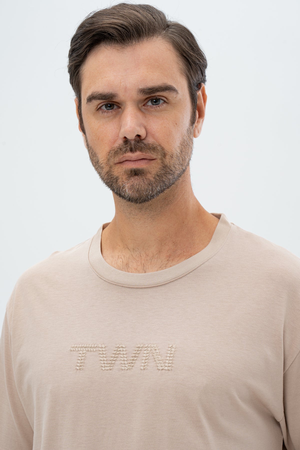 TRICOU RELAXED FIT TWN - Bej