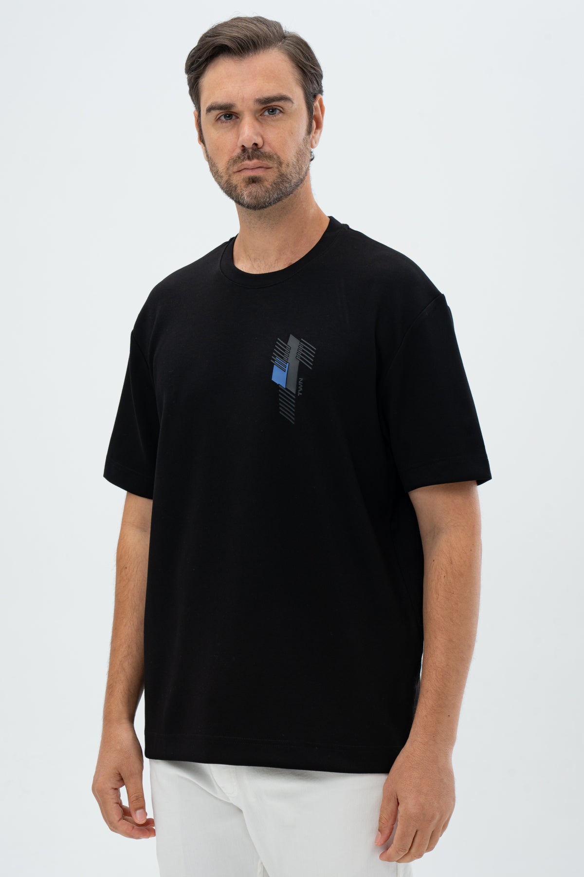 TRICOU RELAXED FIT TWN - Negru