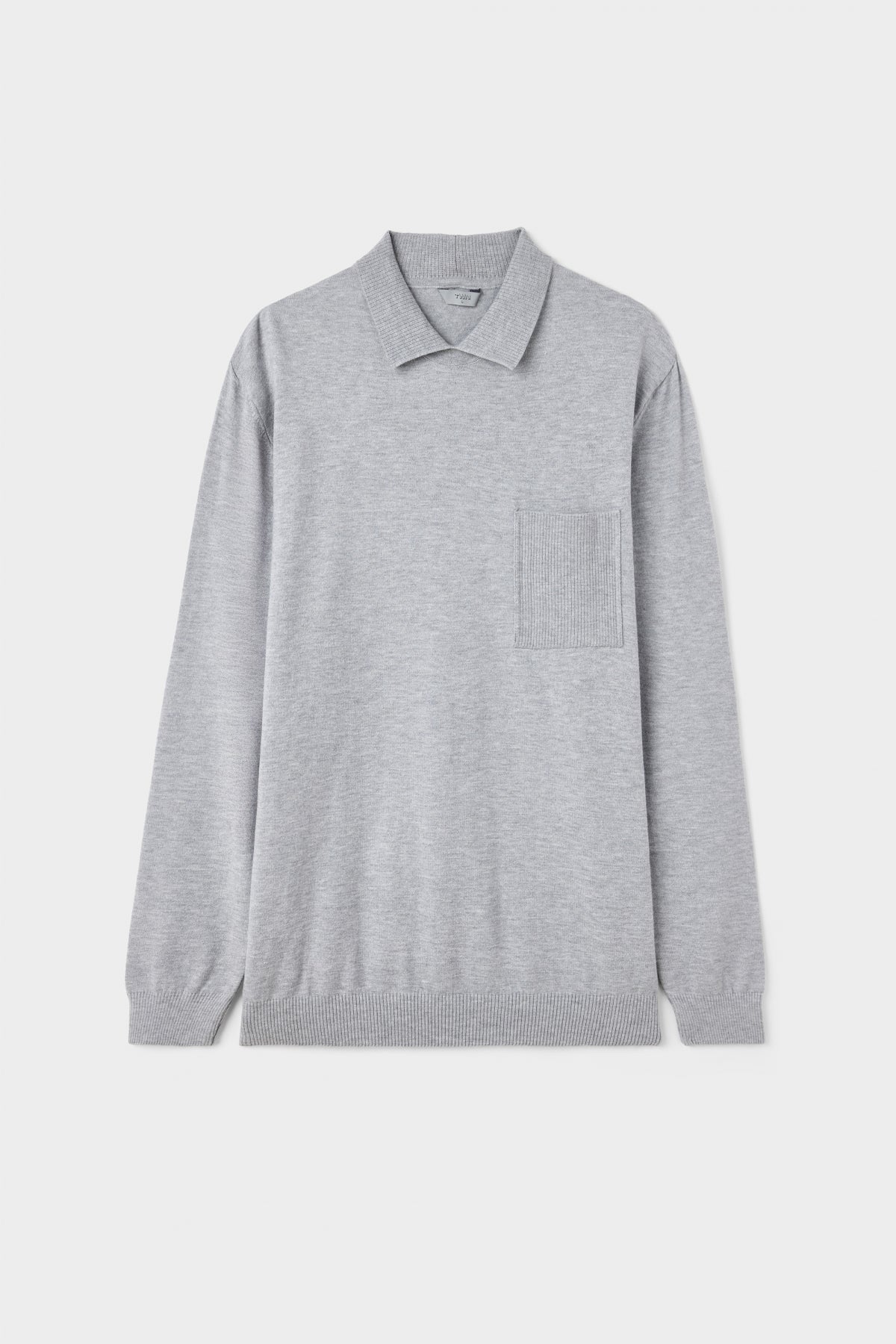 PULOVER SLIM FIT TWN - Gri