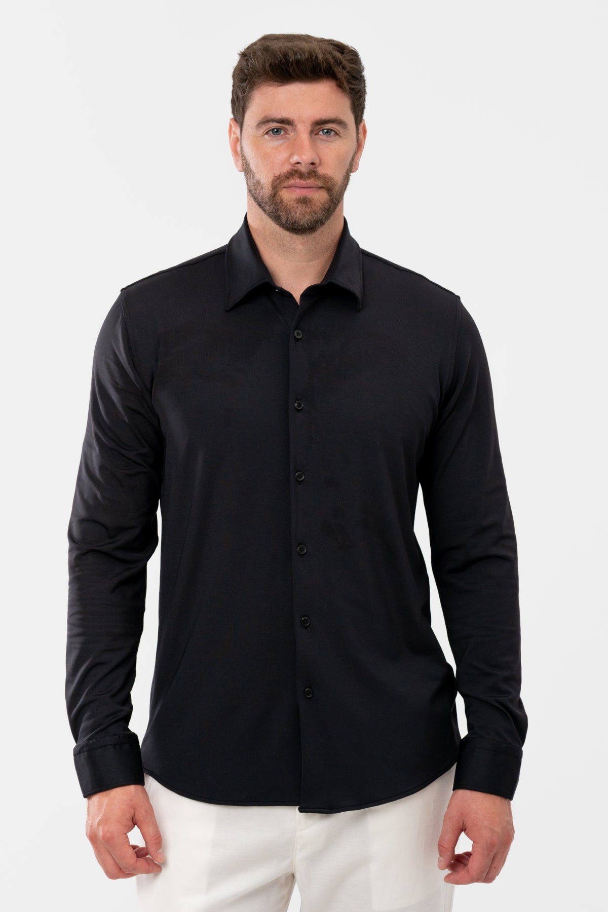 CAMASA SLIM FIT TWN - Negru