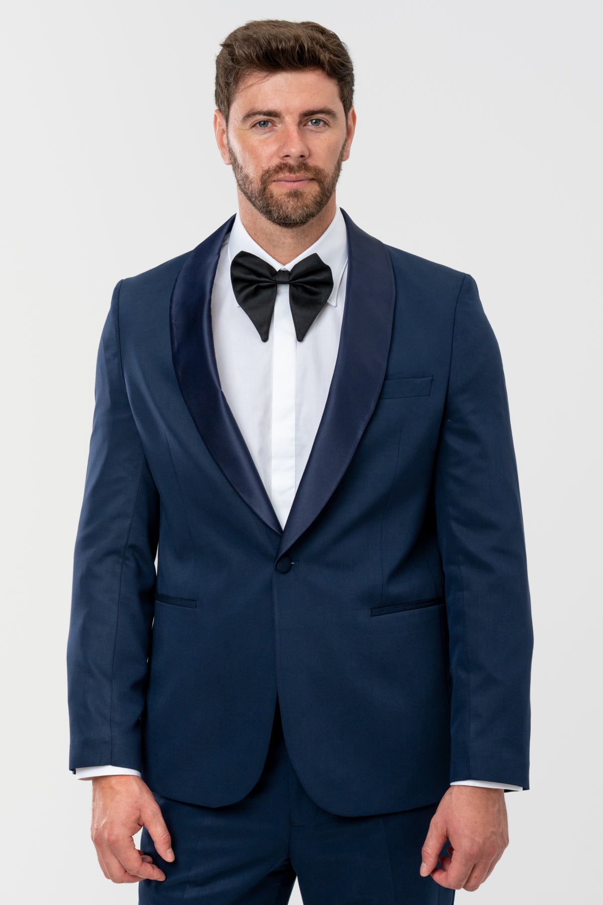 COSTUM CEREMONIE SLIM FIT TWN - Bleumarin