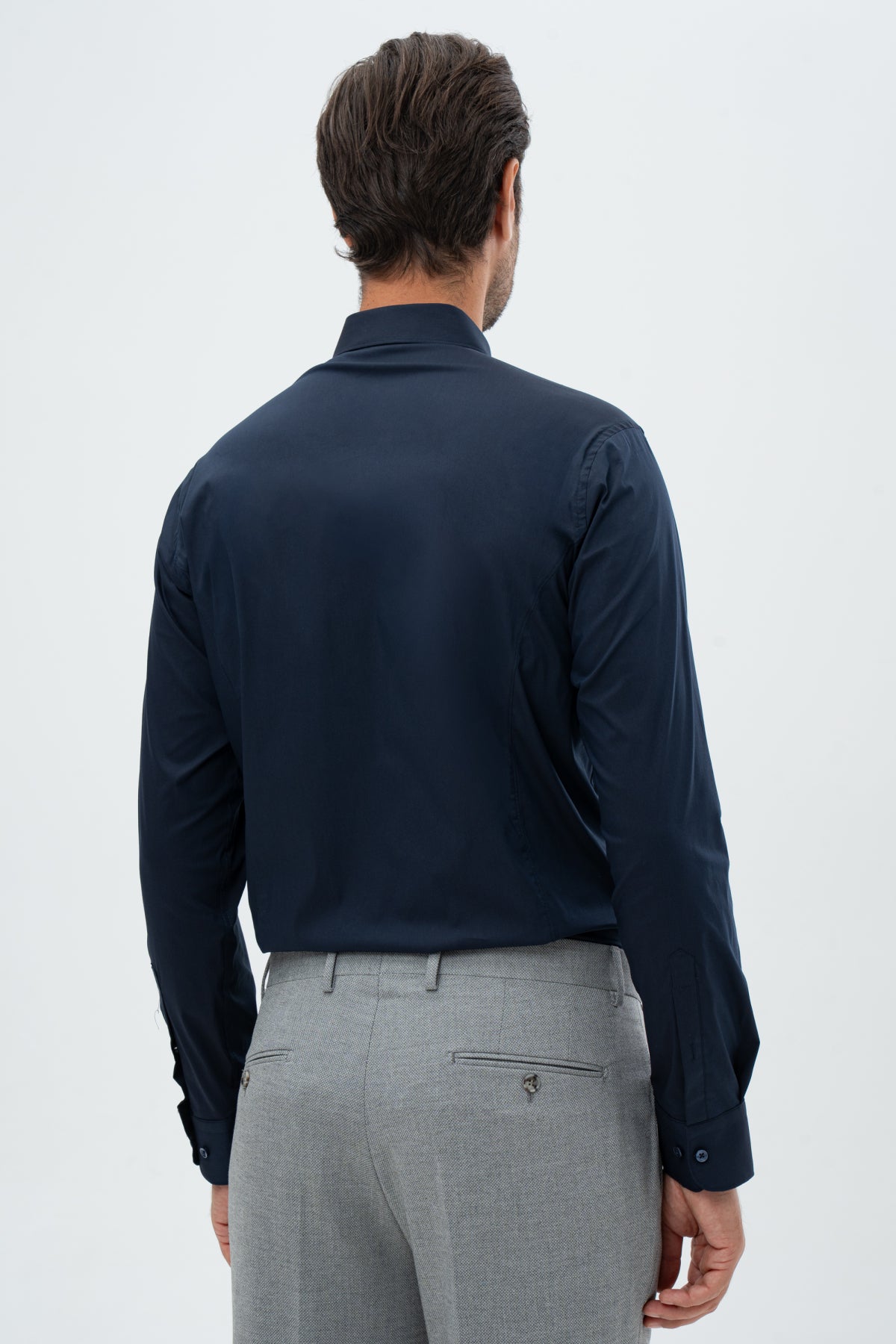 CAMASA SLIM FIT TWN - Bleumarin