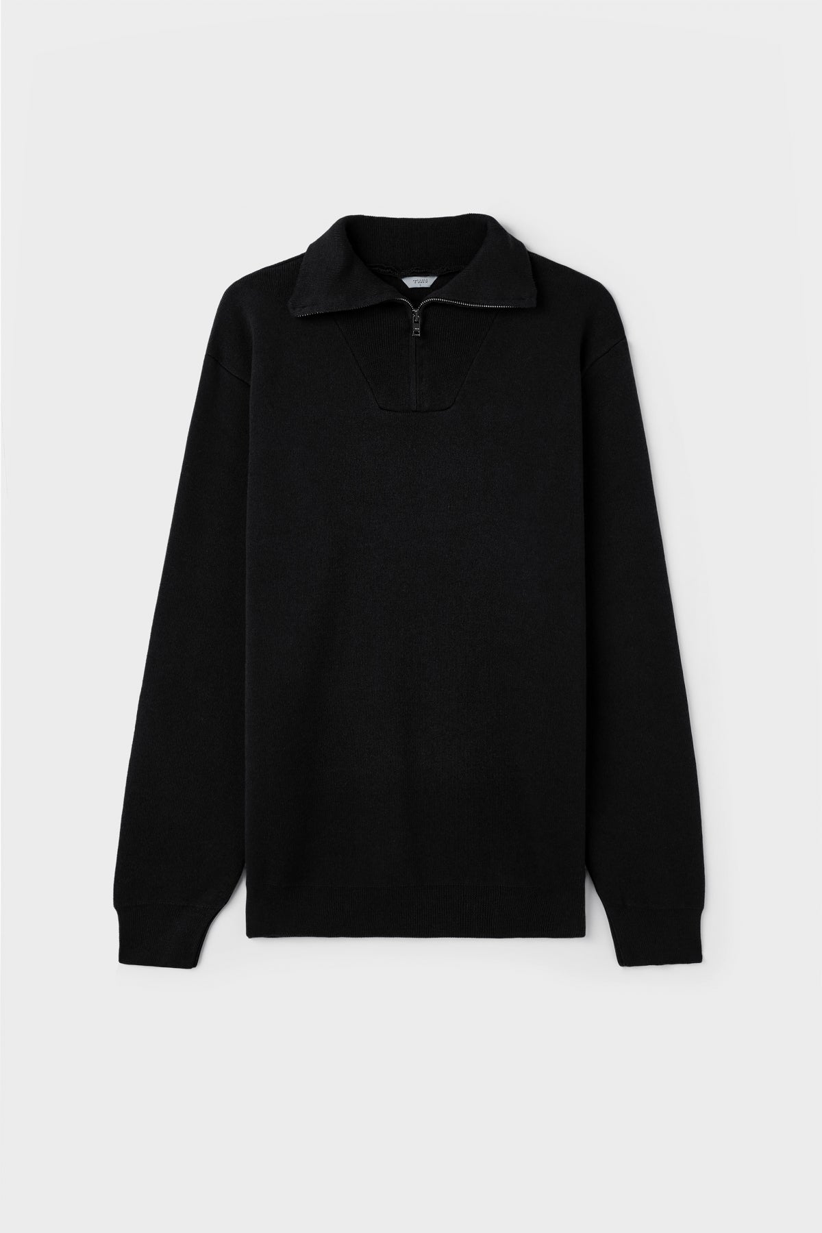 PULOVER SLIM FIT TWN - Negru