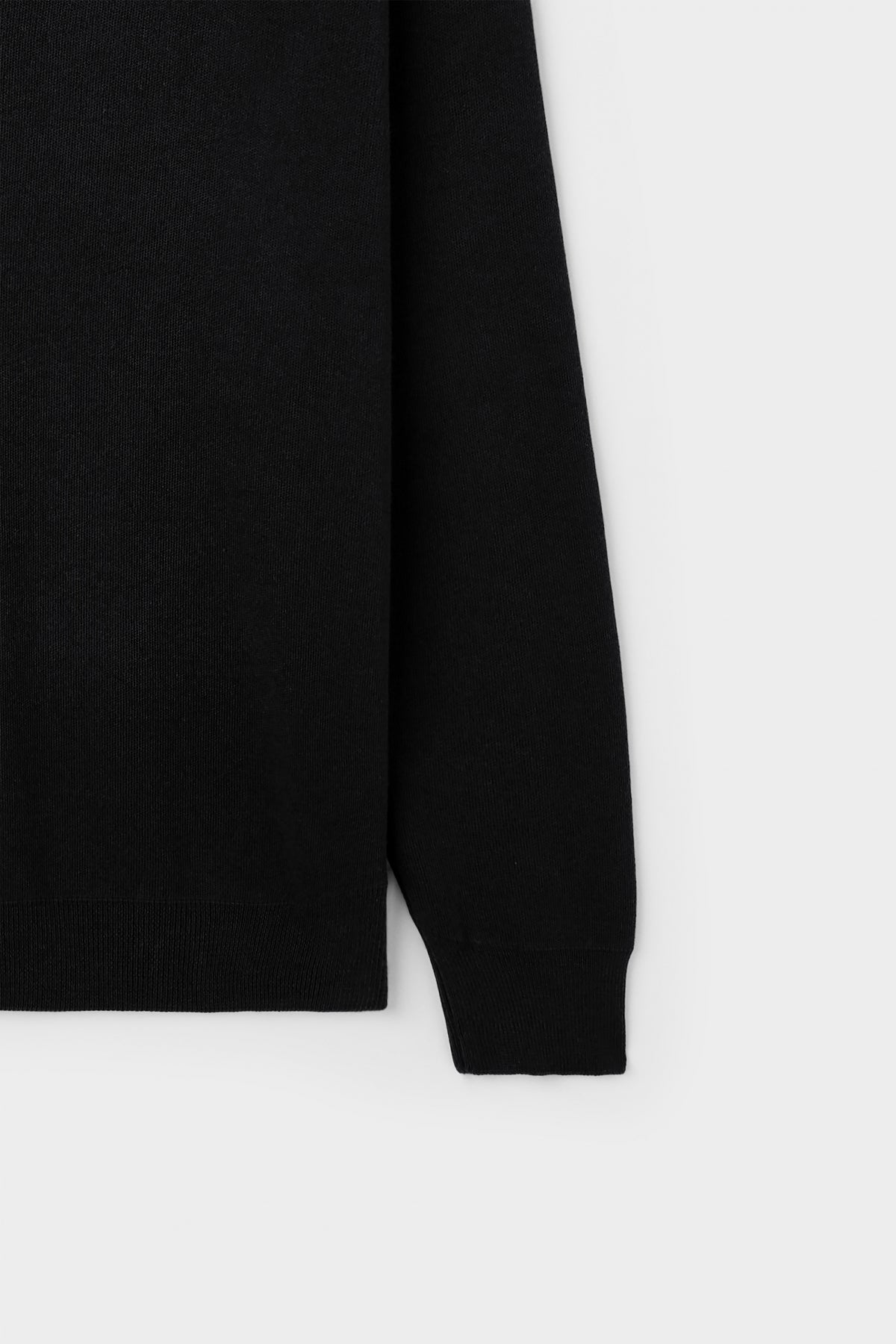 PULOVER SLIM FIT TWN - Negru