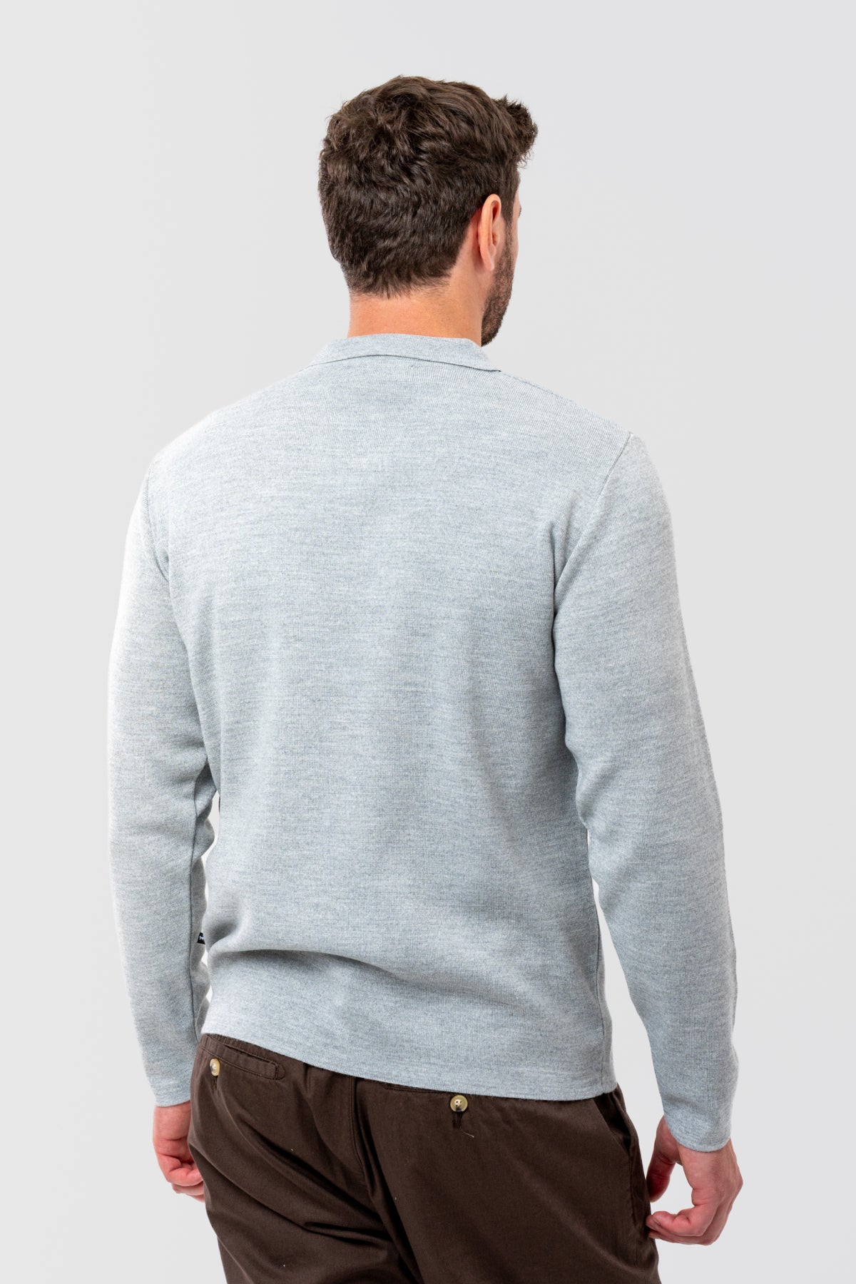 PULOVER SLIM FIT TWN - Gri