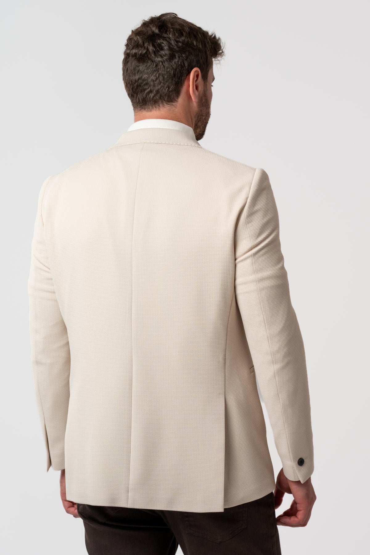 SACOU SLIM FIT TWN - Bej