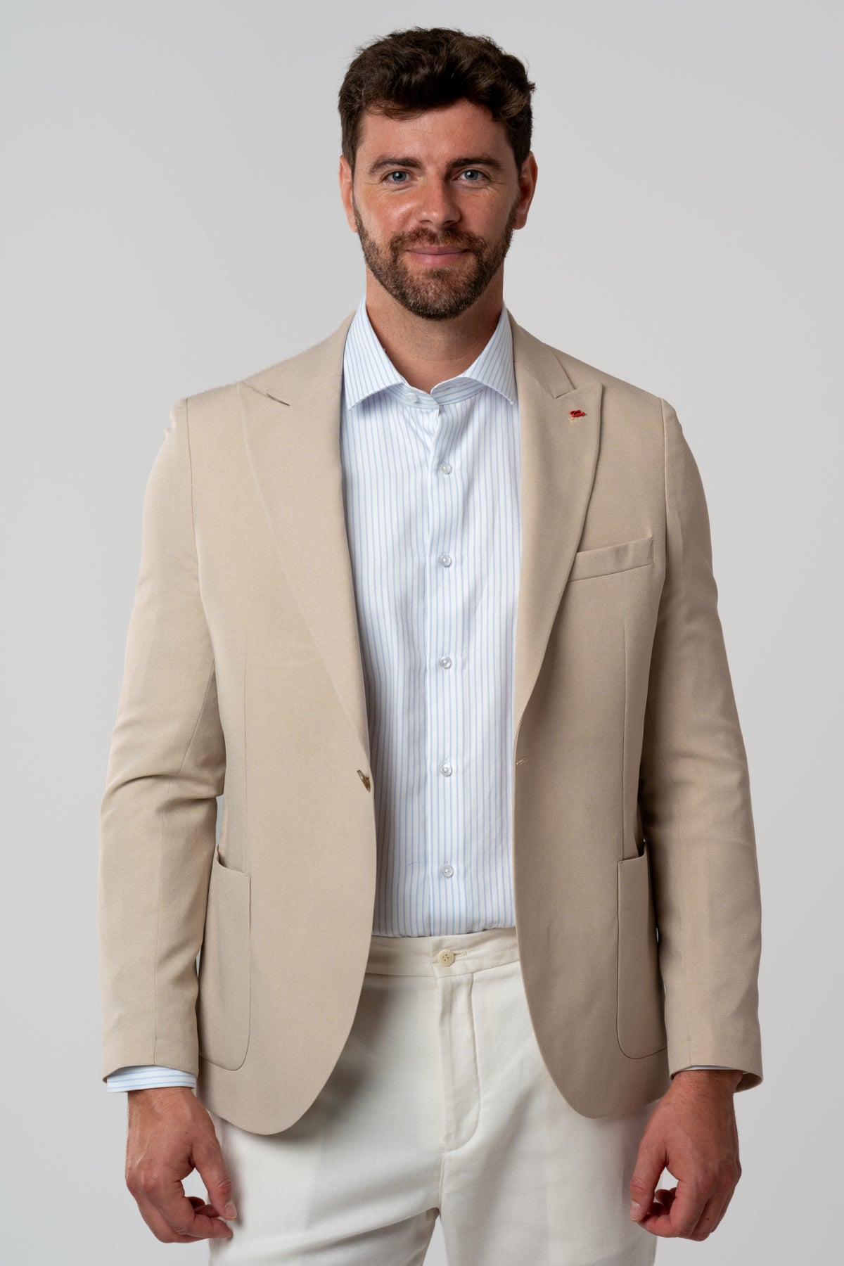 SACOU SLIM FIT TWN - Bej