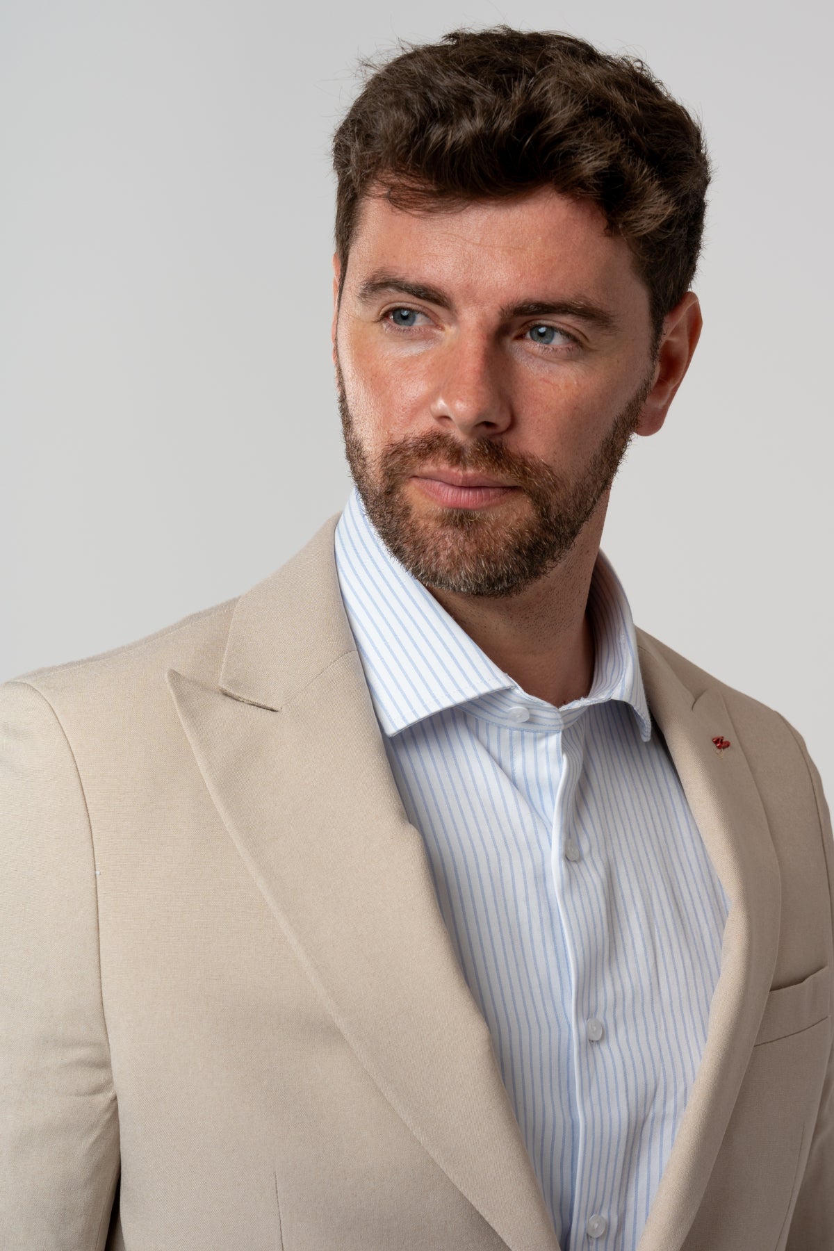 SACOU SLIM FIT TWN - Bej