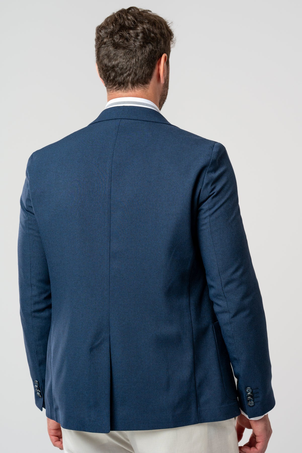 SACOU SLIM FIT TWN - Bleumarin
