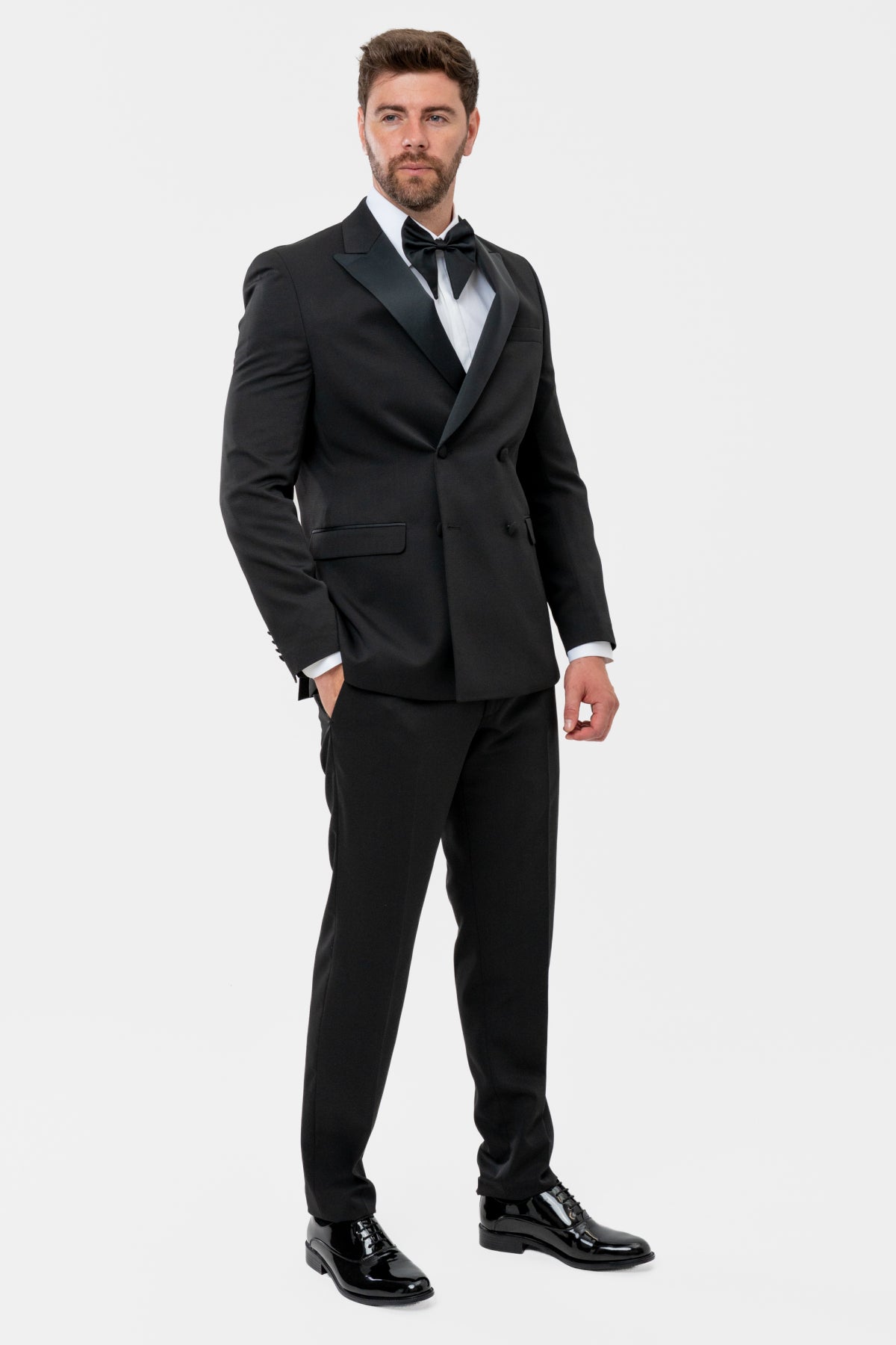 COSTUM CEREMONIE SLIM FIT TWN - Negru