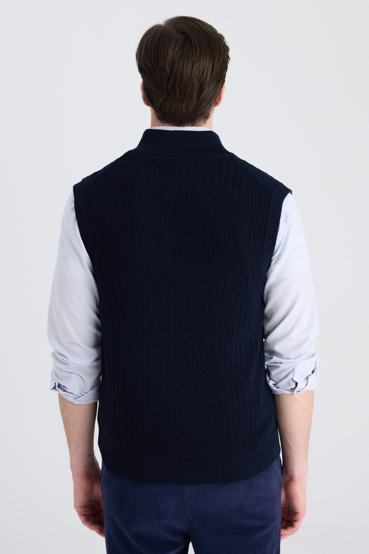 VESTA SLIM FIT TWN - Bleumarin
