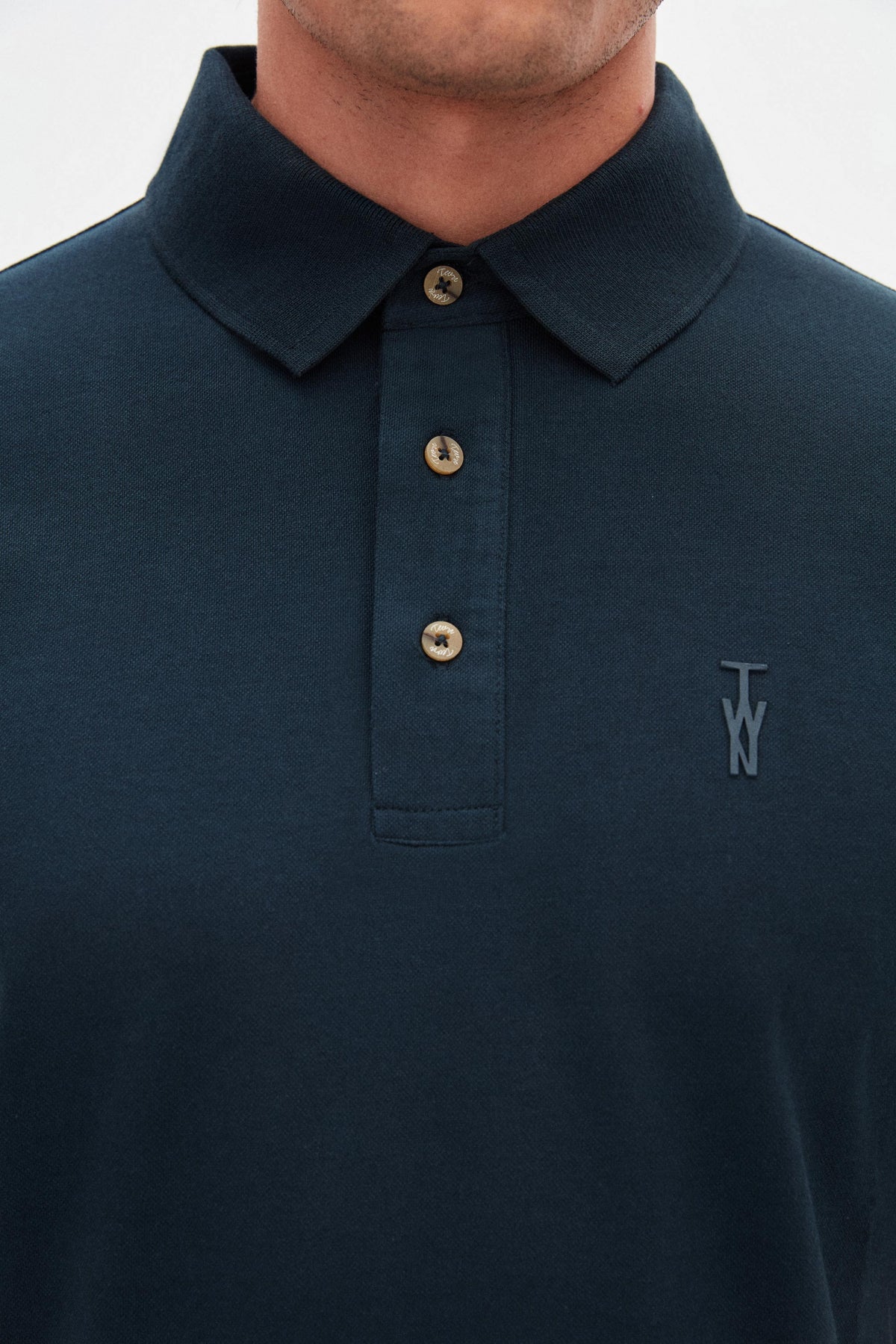 TRICOU SLIM FIT TWN - Turcoaz