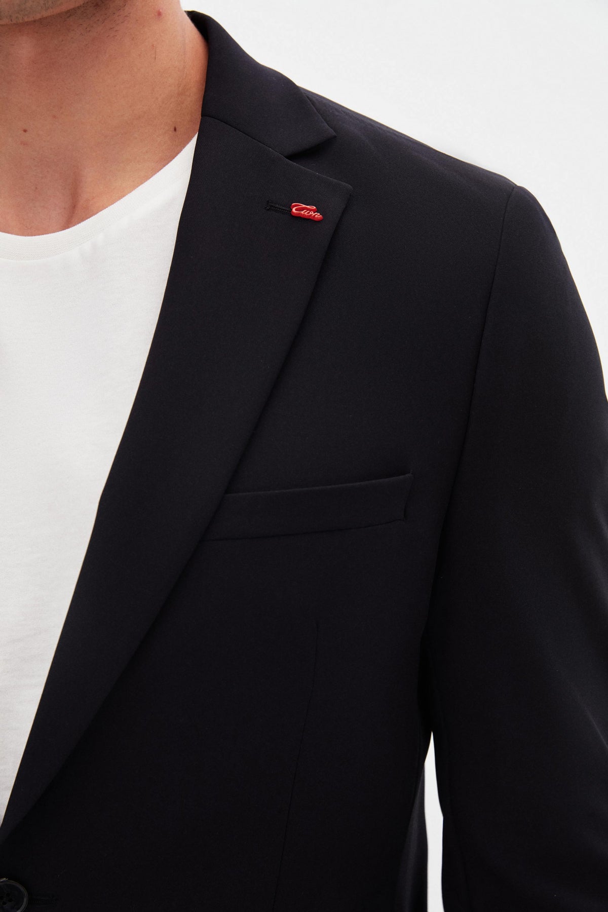 COSTUM CASUAL SLIM FIT TWN - Negru
